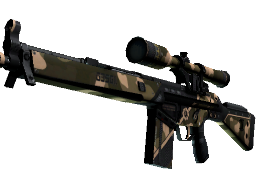StatTrak™ G3SG1 | Black Sand (Minimal Wear) - Mil-Spec - Weapon - from The Shattered Web Collection