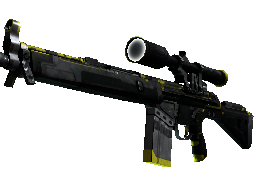 StatTrak™ G3SG1 | Stinger (Battle-Scarred) - Restricted - Weapon - from The Glove Collection