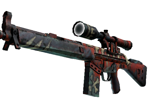 StatTrak™ G3SG1 | The Executioner (Well-Worn) - Classified - Weapon - from The Revolver Case Collection