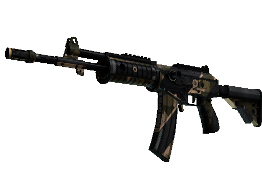 StatTrak™ Galil AR | Black Sand (Well-Worn) - Mil-Spec - Weapon - from The Glove Collection
