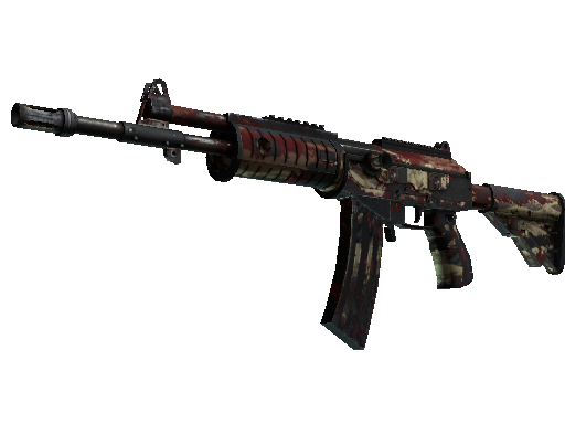 StatTrak™ Galil AR | Crimson Tsunami (Battle-Scarred) - Restricted - Weapon - from The Spectrum Collection
