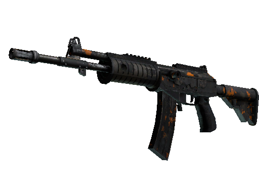 StatTrak™ Galil AR | Orange DDPAT (Battle-Scarred) - Restricted - Weapon - from The eSports 2013 Collection