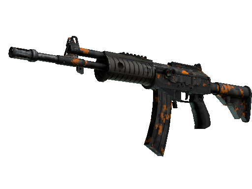 StatTrak™ Galil AR | Orange DDPAT (Well-Worn) - Restricted - Weapon - from The eSports 2013 Collection