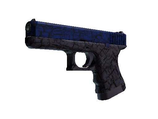 StatTrak™ Glock-18 | Blue Fissure (Factory New) - Mil-Spec - Weapon - from The Arms Deal 3 Collection