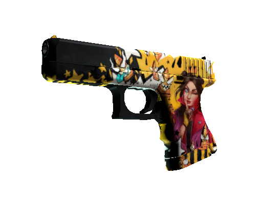 StatTrak™ Glock-18 | Bullet Queen (Minimal Wear) - Covert - Weapon - from The Prisma 2 Collection