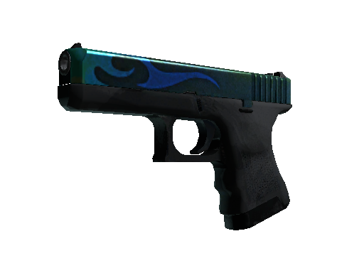 StatTrak™ Glock-18 | Bunsen Burner (Battle-Scarred) - Mil-Spec - Weapon - from The Falchion Collection