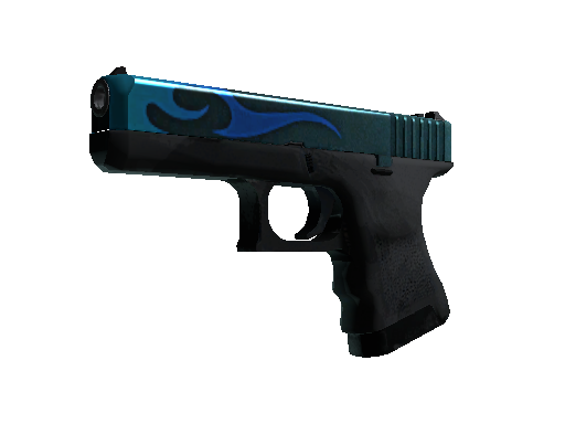 StatTrak™ Glock-18 | Bunsen Burner (Minimal Wear) - Mil-Spec - Weapon - from The Falchion Collection