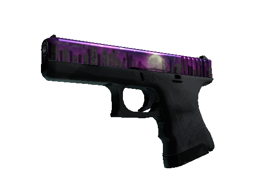 StatTrak™ Glock-18 | Moonrise (Minimal Wear) - Restricted - Weapon - from The Clutch Collection