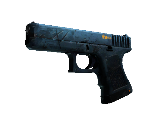 StatTrak™ Glock-18 | Off World (Battle-Scarred) - Mil-Spec - Weapon - from The Spectrum 2 Collection