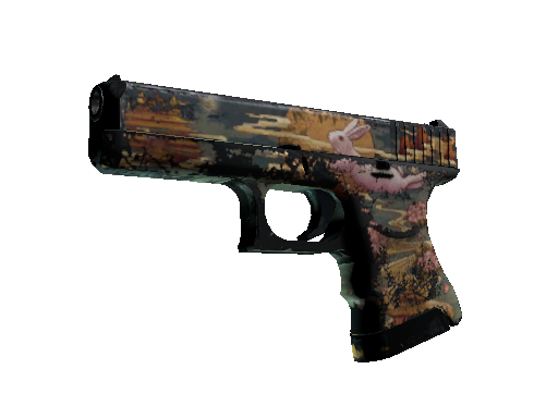 StatTrak™ Glock-18 | Umbral Rabbit (Battle-Scarred) - Restricted - Weapon - from The Revolution Collection