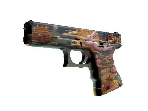 StatTrak™ Glock-18 | Umbral Rabbit (Factory New) - Restricted - Weapon - from The Revolution Collection