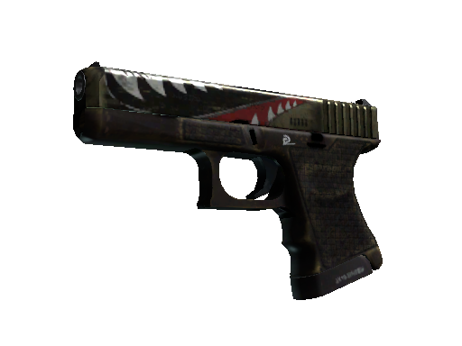 StatTrak™ Glock-18 | Warhawk (Field-Tested) - Mil-Spec - Weapon - from The Horizon Collection