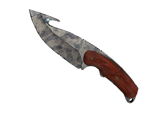 ★ StatTrak™ Gut Knife | Stained (Well-Worn) - Covert - Knife