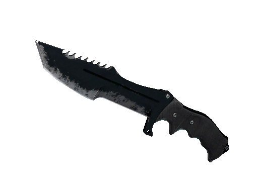 ★ StatTrak™ Huntsman Knife | Night (Battle-Scarred) - Covert - Knife - from The Huntsman Collection