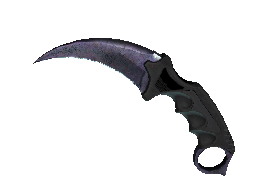 ★ StatTrak™ Karambit | Blue Steel (Battle-Scarred) - Covert - Knife