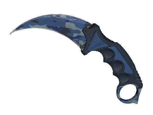 ★ StatTrak™ Karambit | Bright Water (Well-Worn) - Covert - Knife