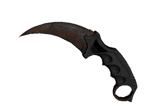 ★ StatTrak™ Karambit | Rust Coat (Battle-Scarred) - Covert - Knife