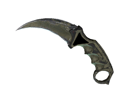 ★ StatTrak™ Karambit | Safari Mesh (Battle-Scarred) - Covert - Knife