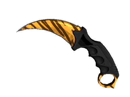 ★ StatTrak™ Karambit | Tiger Tooth (Minimal Wear) - Covert - Knife