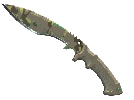 ★ StatTrak™ Kukri Knife | Boreal Forest (Well-Worn) - Covert - Knife - from The Kilowatt Collection