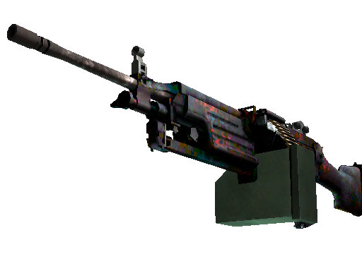 StatTrak™ M249 | Magma (Factory New) - Mil-Spec - Weapon - from The Winter Offensive Collection