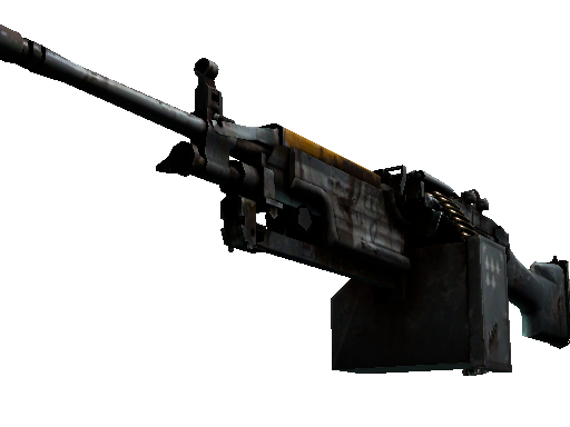 StatTrak™ M249 | Warbird (Battle-Scarred) - Mil-Spec - Weapon - from The Shattered Web Collection