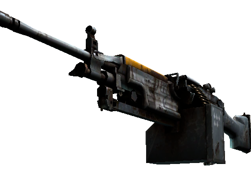 StatTrak™ M249 | Warbird (Well-Worn) - Mil-Spec - Weapon - from The Shattered Web Collection