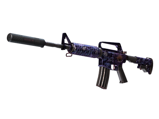 StatTrak™ M4A1-S | Black Lotus (Well-Worn) - Classified - Weapon - from The Kilowatt Collection