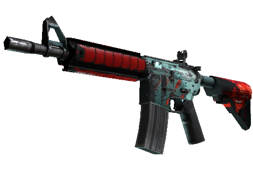 StatTrak™ M4A4 | Bullet Rain (Battle-Scarred) - Covert - Weapon - from The eSports 2014 Summer Collection