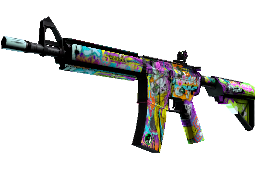 StatTrak™ M4A4 | In Living Color (Factory New) - Covert - Weapon - from The Snakebite Collection