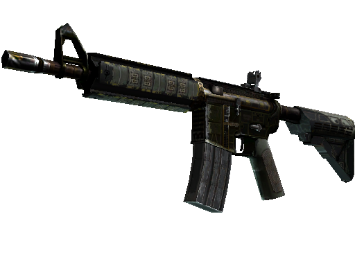 StatTrak™ M4A4 | The Battlestar (Battle-Scarred) - Covert - Weapon - from The Wildfire Collection