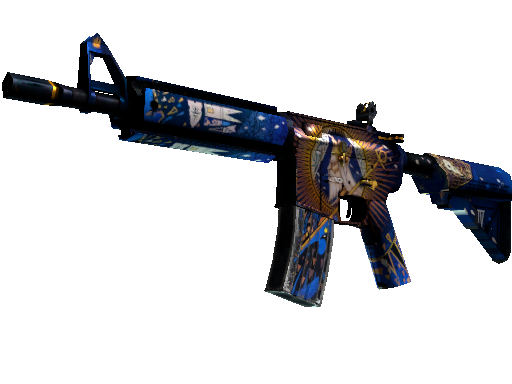StatTrak™ M4A4 | The Emperor (Well-Worn) - Covert - Weapon - from The Prisma Collection