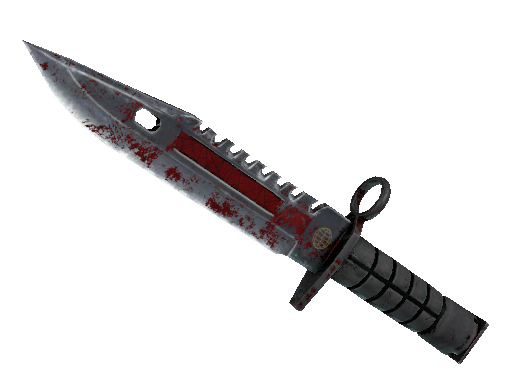 ★ StatTrak™ M9 Bayonet | Crimson Web (Battle-Scarred) - Covert - Knife