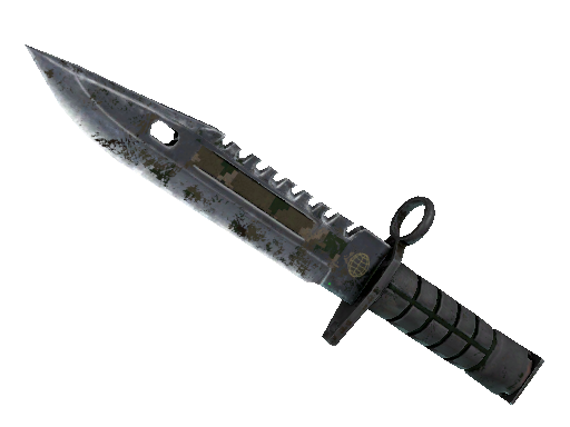 ★ StatTrak™ M9 Bayonet | Forest DDPAT (Battle-Scarred) - Covert - Knife