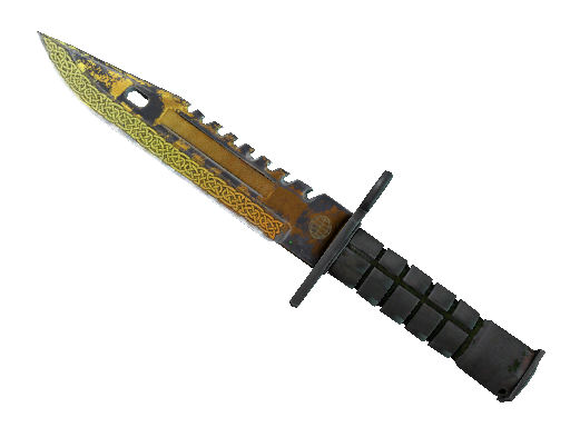 ★ StatTrak™ M9 Bayonet | Lore (Battle-Scarred) - Covert - Knife