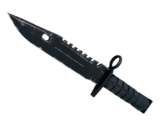 ★ StatTrak™ M9 Bayonet | Night (Well-Worn) - Covert - Knife