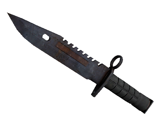 ★ StatTrak™ M9 Bayonet | Rust Coat (Well-Worn) - Covert - Knife