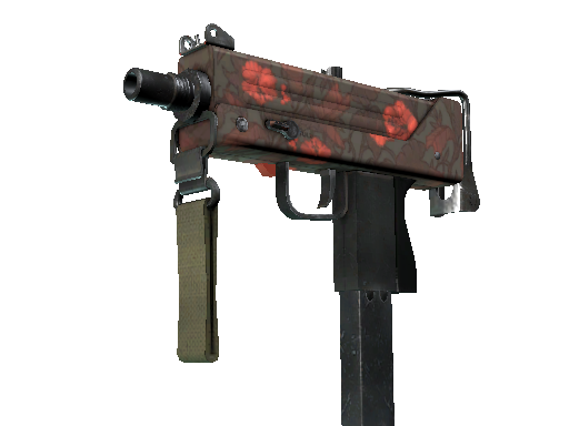 StatTrak™ MAC-10 | Aloha (Minimal Wear) - Mil-Spec - Weapon - from The Operation Hydra Collection