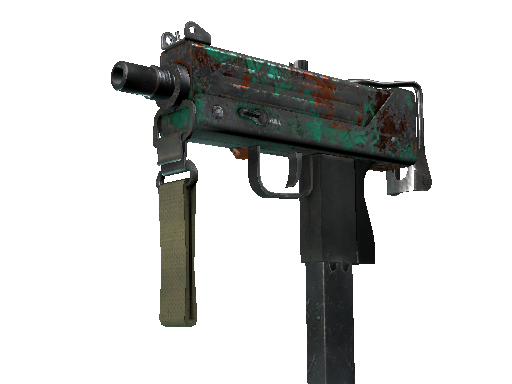 StatTrak™ MAC-10 | Last Dive (Battle-Scarred) - Restricted - Weapon - from The Spectrum Collection