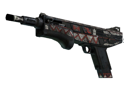 StatTrak™ MAG-7 | Petroglyph (Well-Worn) - Restricted - Weapon - from The Gamma 2 Collection