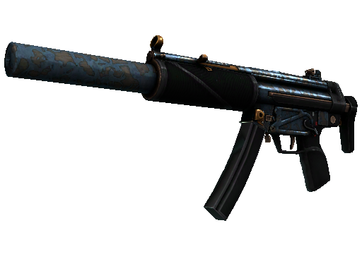 StatTrak™ MP5-SD | Acid Wash (Field-Tested) - Mil-Spec - Weapon - from The Shattered Web Collection