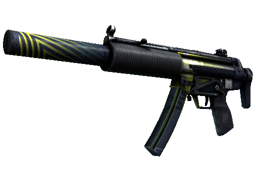StatTrak™ MP5-SD | Condition Zero (Battle-Scarred) - Mil-Spec - Weapon - from The Operation Broken Fang Collection