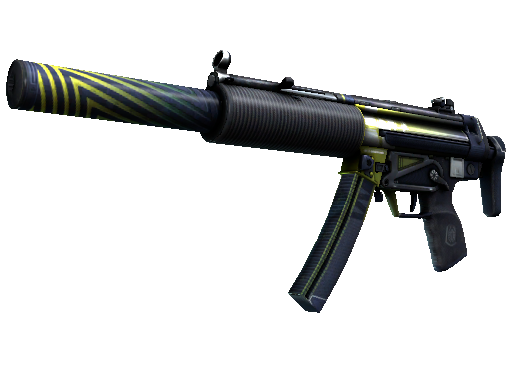 StatTrak™ MP5-SD | Condition Zero (Well-Worn) - Mil-Spec - Weapon - from The Operation Broken Fang Collection