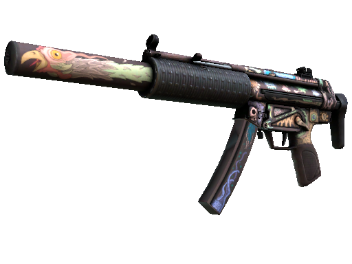 StatTrak™ MP5-SD | Necro Jr. (Factory New) - Mil-Spec - Weapon - from The Dreams & Nightmares Collection