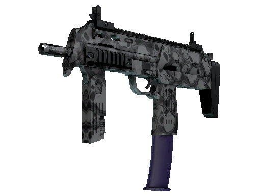 StatTrak™ MP7 | Skulls (Minimal Wear) - Mil-Spec - Weapon - from The Arms Deal Collection