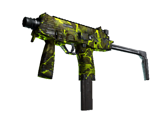 StatTrak™ MP9 | Bioleak (Well-Worn) - Mil-Spec - Weapon - from The Chroma 3 Collection