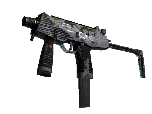StatTrak™ MP9 | Black Sand (Battle-Scarred) - Mil-Spec - Weapon - from The Clutch Collection