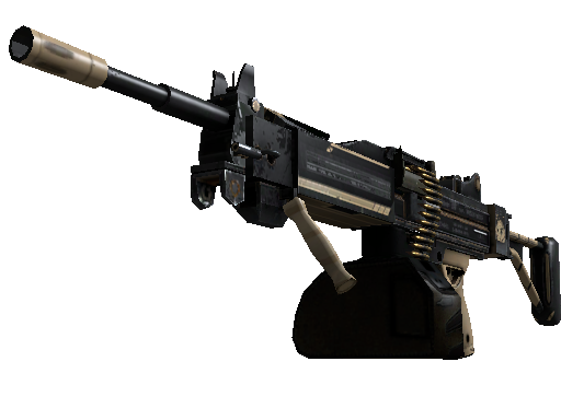 StatTrak™ Negev | Desert-Strike (Field-Tested) - Mil-Spec - Weapon - from The Breakout Collection