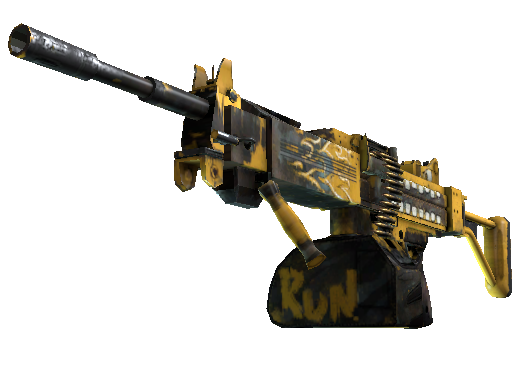 StatTrak™ Negev | Loudmouth (Minimal Wear) - Restricted - Weapon - from The Falchion Collection