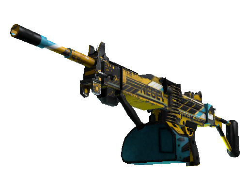 StatTrak™ Negev | Power Loader (Battle-Scarred) - Restricted - Weapon - from The Revolver Case Collection
